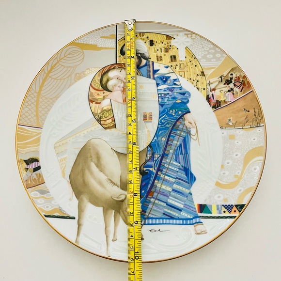 Wall Plate Knowles Fine China Collector plate Mary and Jesus - Picture 3 of 6